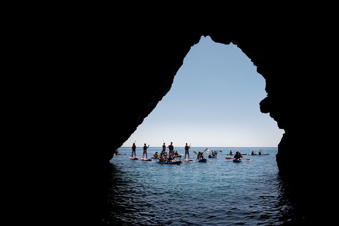 Sesimbra : Guided Kayak Tour in Arrábida Natural Park & Caves - Paddling along the Arrábida cliffs