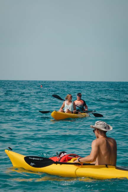 Sestri Levante: Kayak Excursion in the Biodiversity of the Bay of Gold - Swimming, snorkeling, and time in the water