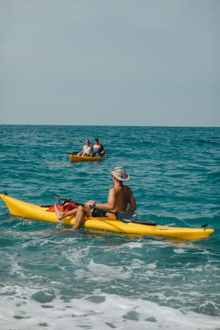Sestri Levante: Kayak Excursion in the Biodiversity of the Bay of Gold - The safety briefing and two-minute walk