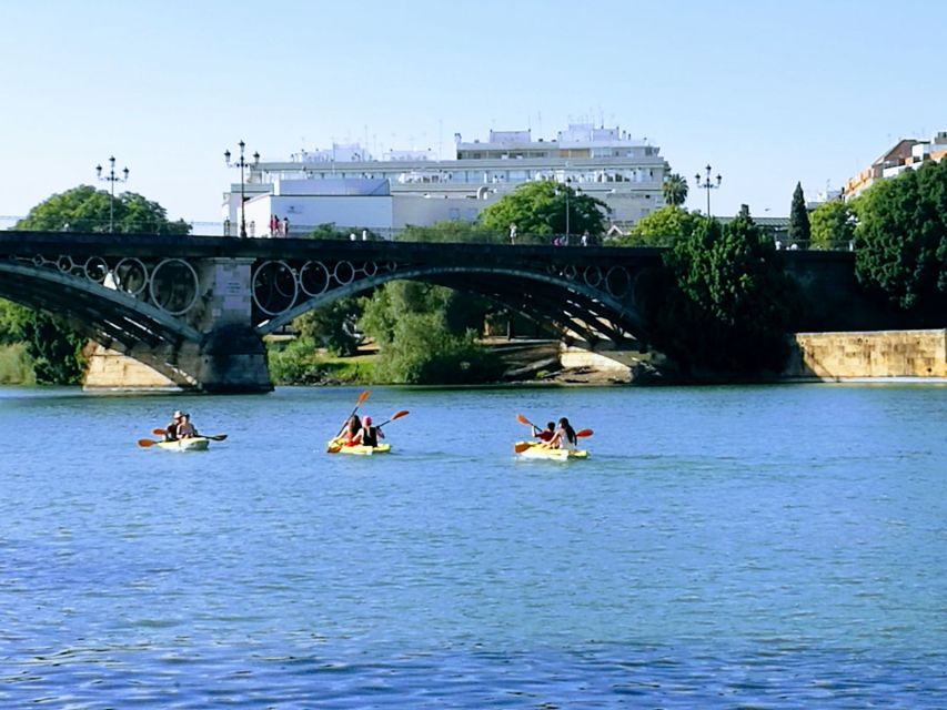 Seville: 2–Hour Guadalquivir River Kayaking Tour - Puente de Isabel II, Calle Betis, and riverfront Seville