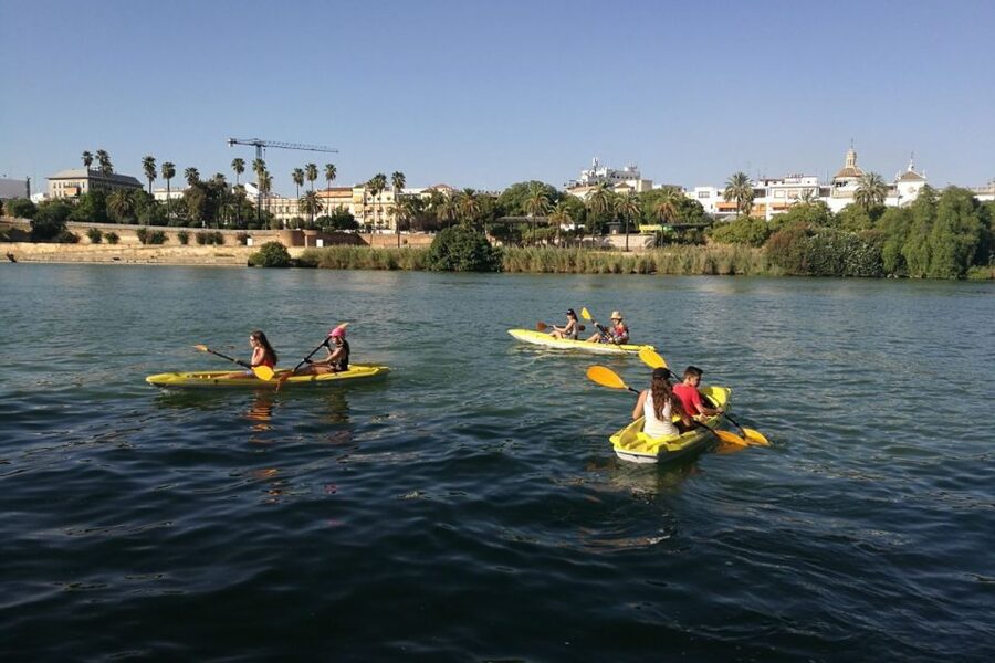 Seville: 2–Hour Guadalquivir River Kayaking Tour - Torre del Oro and Seville’s commercial past