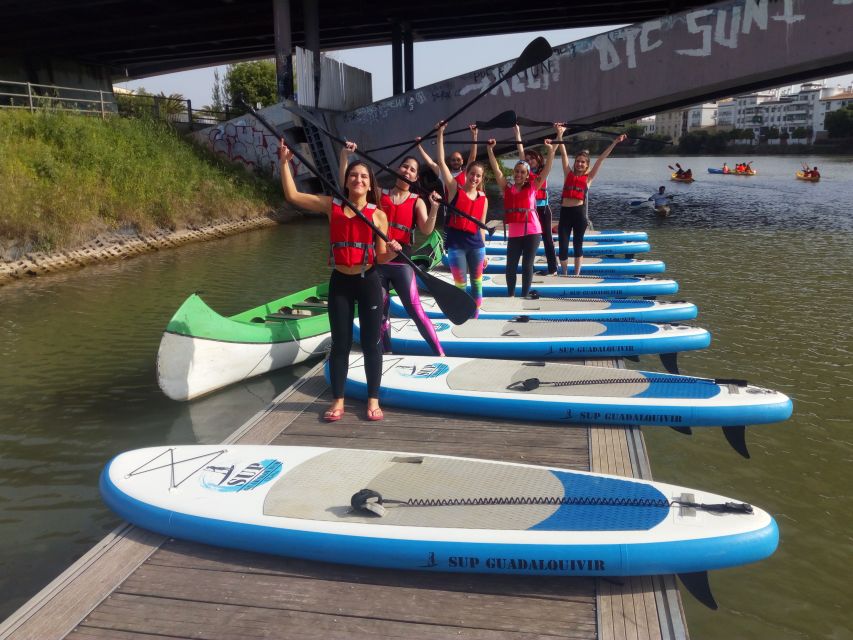 Seville: 2 Hour Paddle Surf Class - A Seville workout with a view of Triana