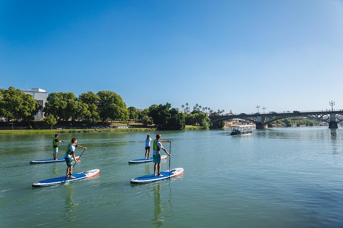 Seville: Paddle Surf Route and Class - Starting on C. Betis beside the Guadalquivir
