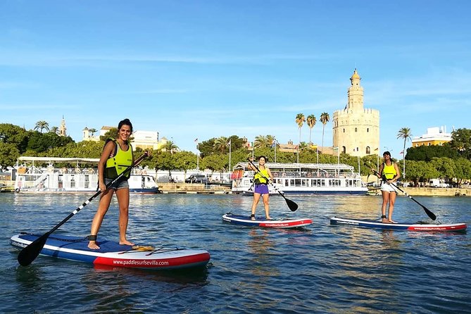 Seville: Paddle Surf Route and Class - Photos, lockers, and the value of the price