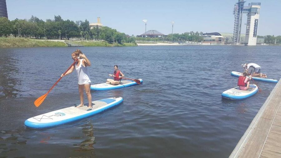 Seville: Stand Up Paddle Board Rental - The best city views from the river