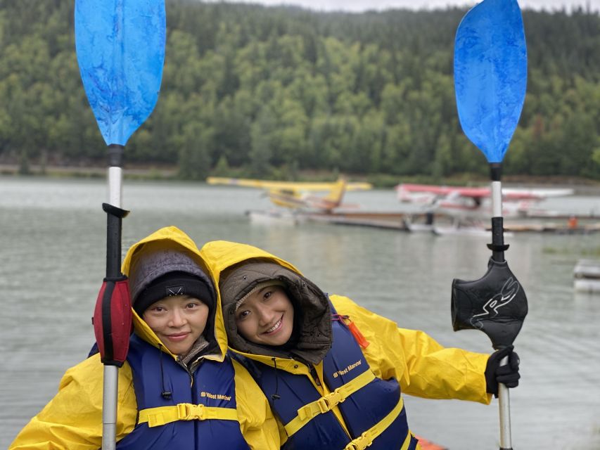 Seward Area Glacial Lake Kayaking Tour 1.5 hr from Anchorage - Meeting at Trail Lake Lodge in Moose Pass