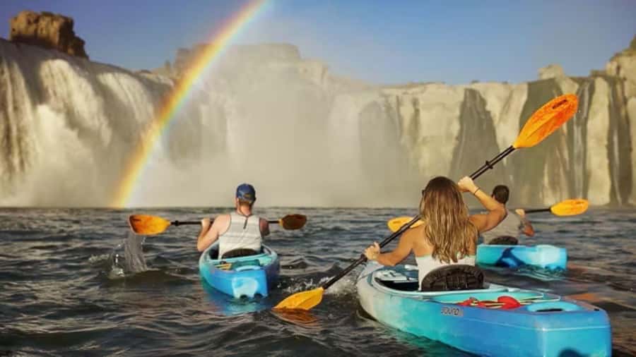 Shoshone Falls: Guided Kayak Tour - Why Shoshone Falls looks better from the Snake River