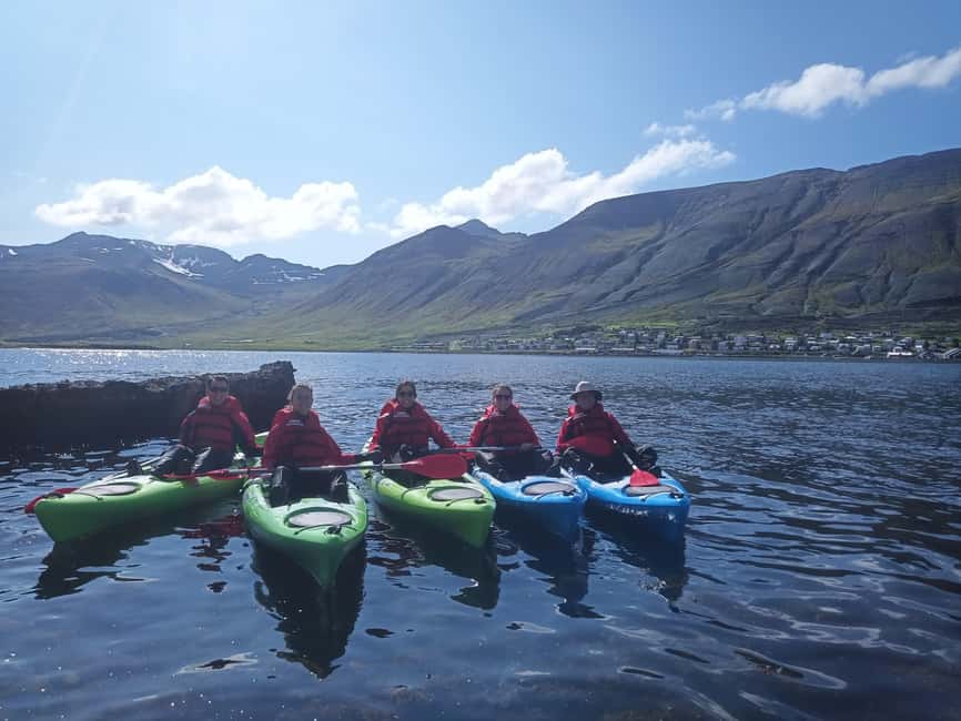 Siglufjörður / Siglufjordur: Guided kayak tour. - Selvíkurnef lighthouse from the water