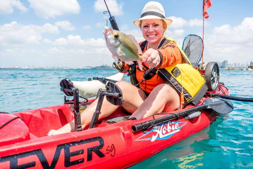 Singapore: 4-hour Kayak Fishing Experience - Four hours on a fishing kayak