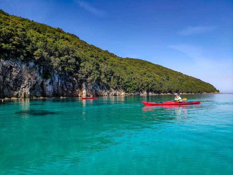 Sivota-Blue Lagoon: Sea Kayaking Tour with Snorkeling - Guides, group size, and the feel of the day