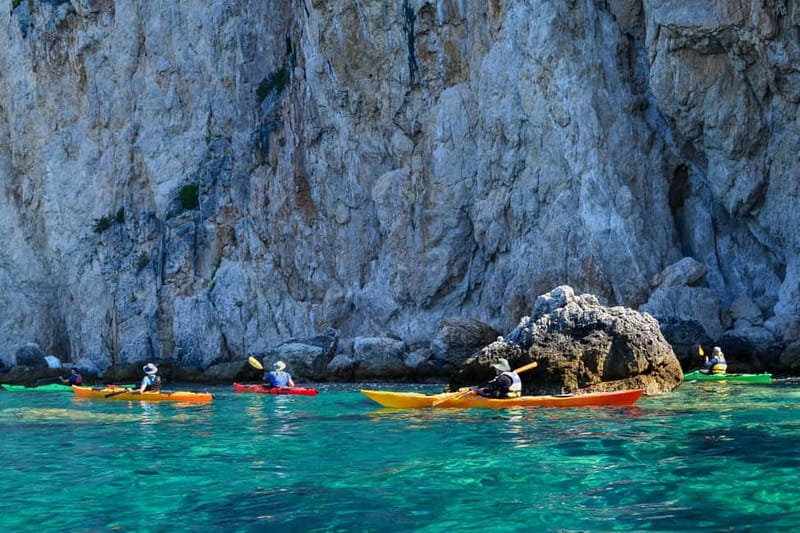Sivota-Blue Lagoon: Sea Kayaking Tour with Snorkeling - Setting out among Sivota’s four islands