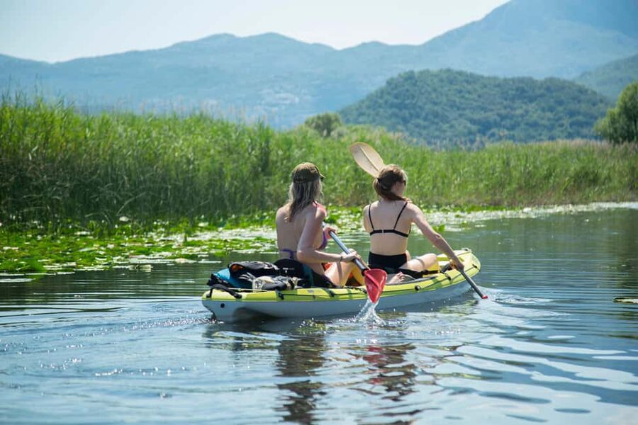 Skadar Lake: Individual Kayaking, hidden canals and swimming - Equipment, safety, and the limits of self-guiding