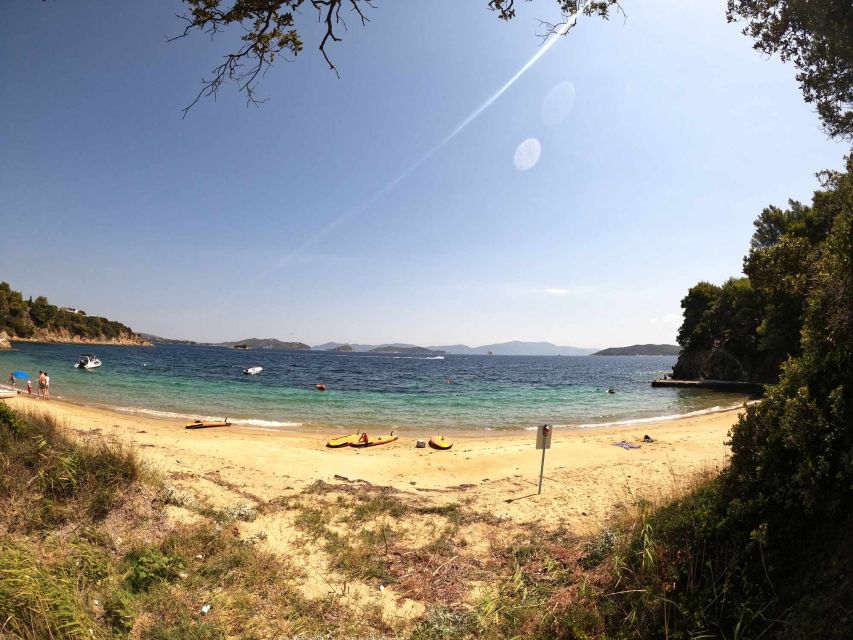 Skiathos: Guided Sea Kayaking Tour with Swim Stop - What to bring to Sklithri