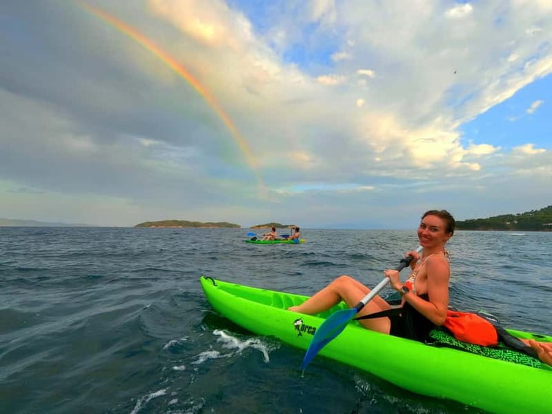 Skiathos: Guided Sea Kayaking Tour with Swim Stop - Paddling lessons and the first stretch