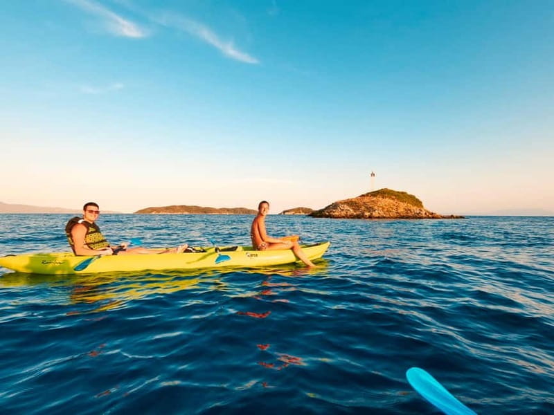Skiathos: Guided Sea Kayaking Tour with Swim Stop - Sea caves, rocky coast, and the route’s limits