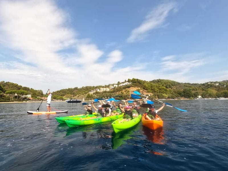 Skiathos: Guided Sea Kayaking Tour with Swim Stop - Group size, pace, and comfort on the water