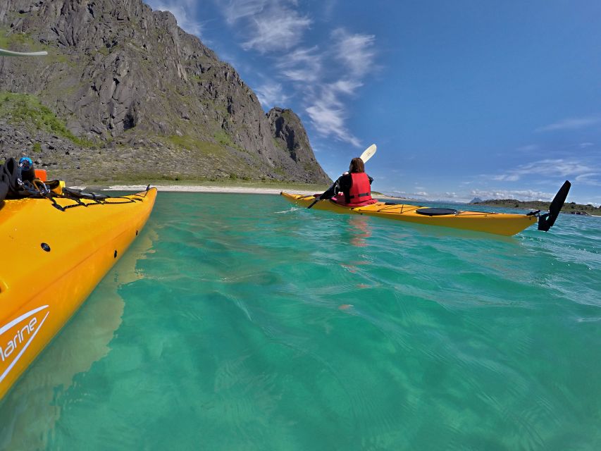 Skrova Island : 3hours Guided Kayak Tour - Three hours around Skrova’s beaches and peaks
