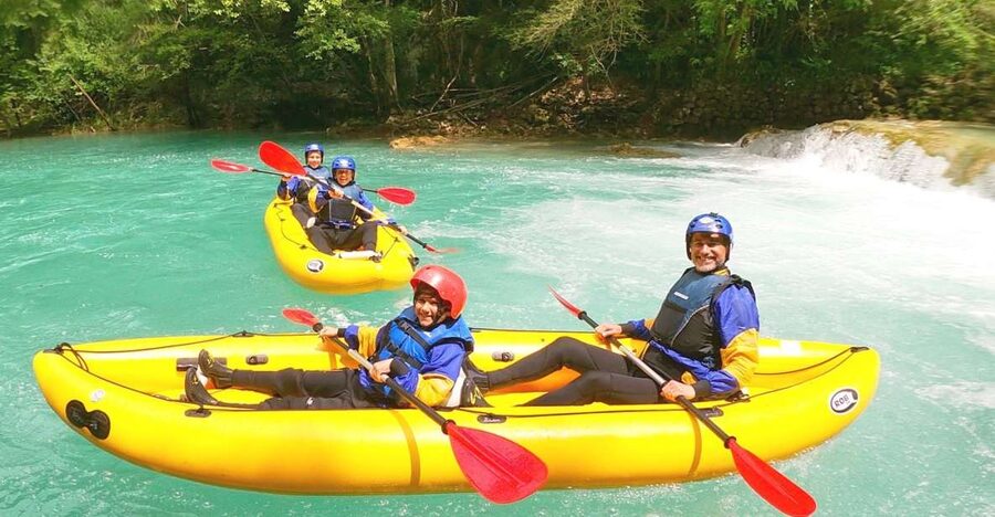Slunj: Upper Mreznica River Kayaking Adventure - Reaching the base near Slunj