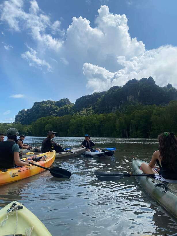 Small Group, Big Heart: Kilim Karst Mangrove Kayak Adventure - From the green table to the floating fish farm