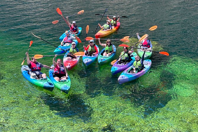 Small Group Guided Colorado River & Emerald Cave Kayak Tour - Willow Beach Marina and the first paddle