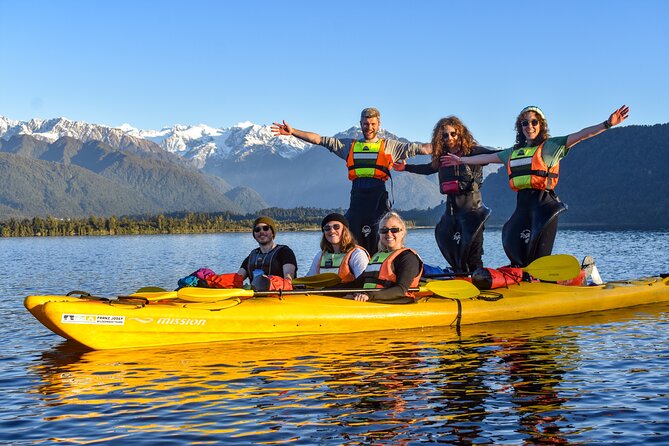 Small-Group Kayak Adventure from Franz Josef Glacier - Paddling Lake Mapourika for about two and a half hours