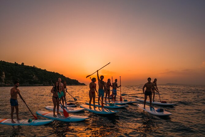 Small group paddle boarding tour to Bagni Regina Giovanna - Returning to Sorrento by water
