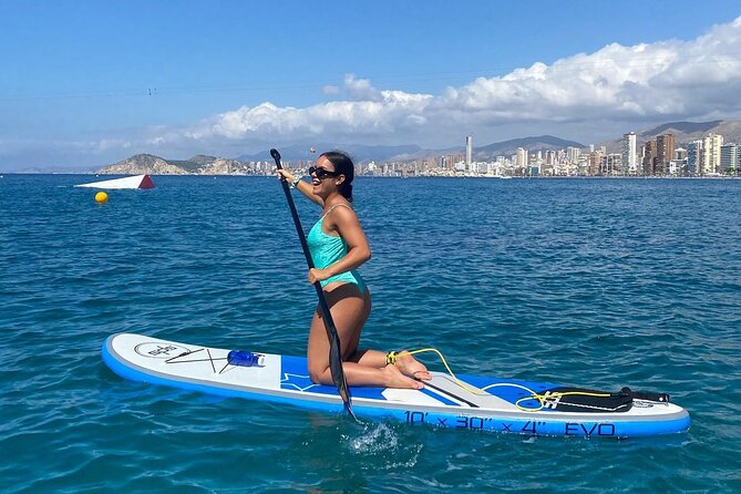 Small Group Paddle Surf Experience in Benidorm - La Creu de Benidorm and the Sea-Level View