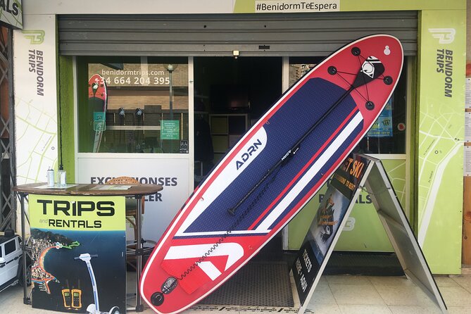 Small Group Paddle Surf Experience in Benidorm - Isla de Benidorm as a Named Stop