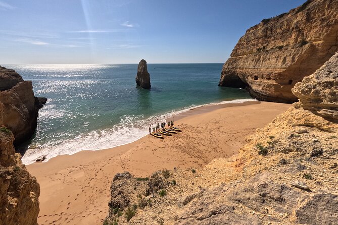 Small Group Paddleboard Experience in Benagil Cave with 4K Photos - Along the coast toward Praia da Marinha