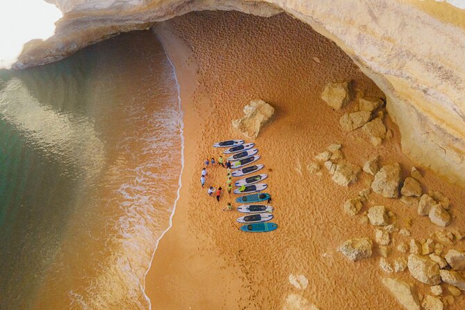 Small Group Paddleboard Experience in Benagil Cave with 4K Photos - Equipment, photos, and practical comfort