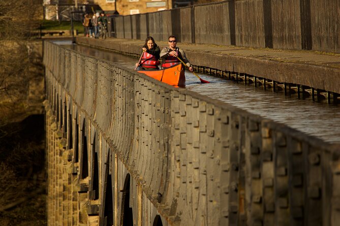 Small Group Pontcysyllte Aqueduct Canoe Trip - Crossing the Pontcysyllte Aqueduct
