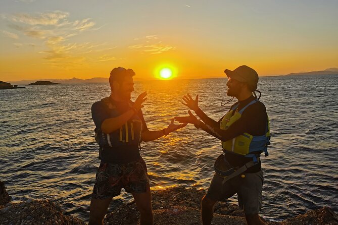 Small Group Sunset Sea Kayaking in Athens Riviera with Snorkeling - What guides Dimitrius and Mario add