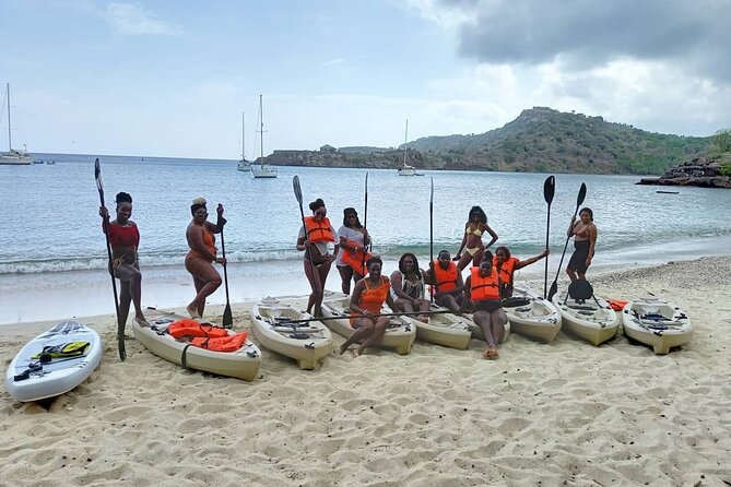 Snorkeling, Kayaking and Paddle Board Activity in Antigua - From Galleon Beach into Antigua’s historic harbor