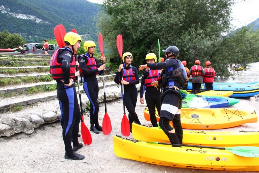 Soča: Kayaking on the Soča River Experience with Photos - About 1.5 hours on the water