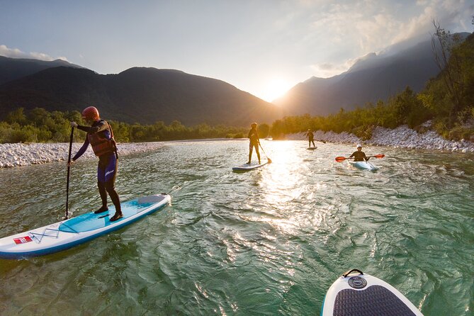 Soca Whitewater Stand-up Paddle Boarding Small Group Adventure - Returning Downstream and Back to Bovec