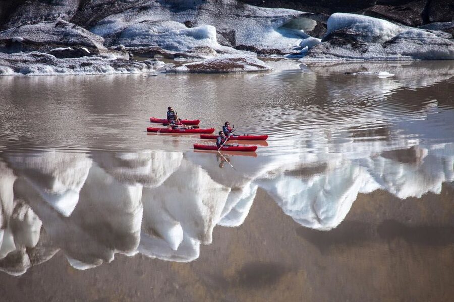 Sólheimajökull: Guided Kayaking Tour on the Glacier Lagoon - Guides who add more than safety instructions