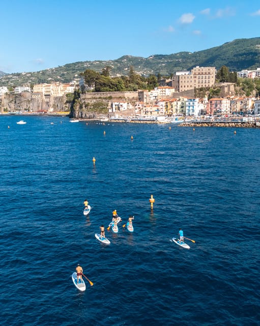 Sorrento: SUP Paddleboard Tour to Bagni Regina Giovanna - From Marina Grande to Sorrento’s open water