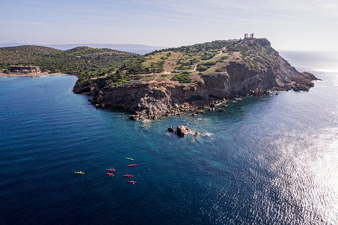 Sounio Sea Kayak Temple of Poseidon - A closer look at the guides and group size