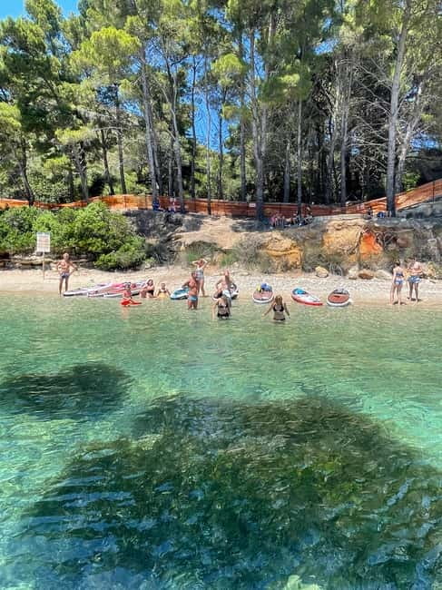 Spiaggia delle vacche: Stand Up Paddle Tour and breakfast - Swimming and photographs near the small coves