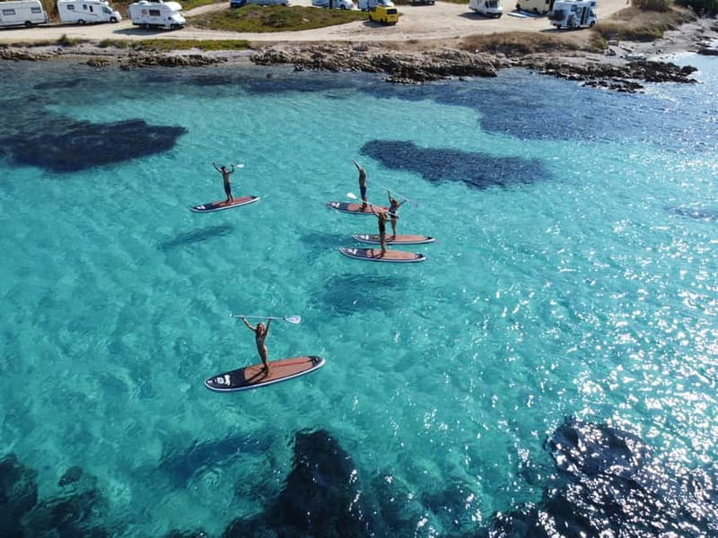 Spiaggia delle vacche: Stand Up Paddle Tour and breakfast - Starting at Cala Girgolu with a short lesson
