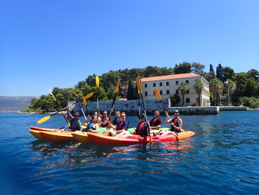 Split 4-Hour Guided Sea Kayak Tour - Swimming, snorkeling, and a welcome break from the paddle