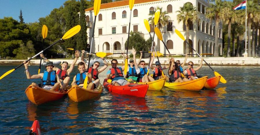Split 4-Hour Guided Sea Kayak Tour - Reaching Marjan Cape and the Mediterranean shoreline