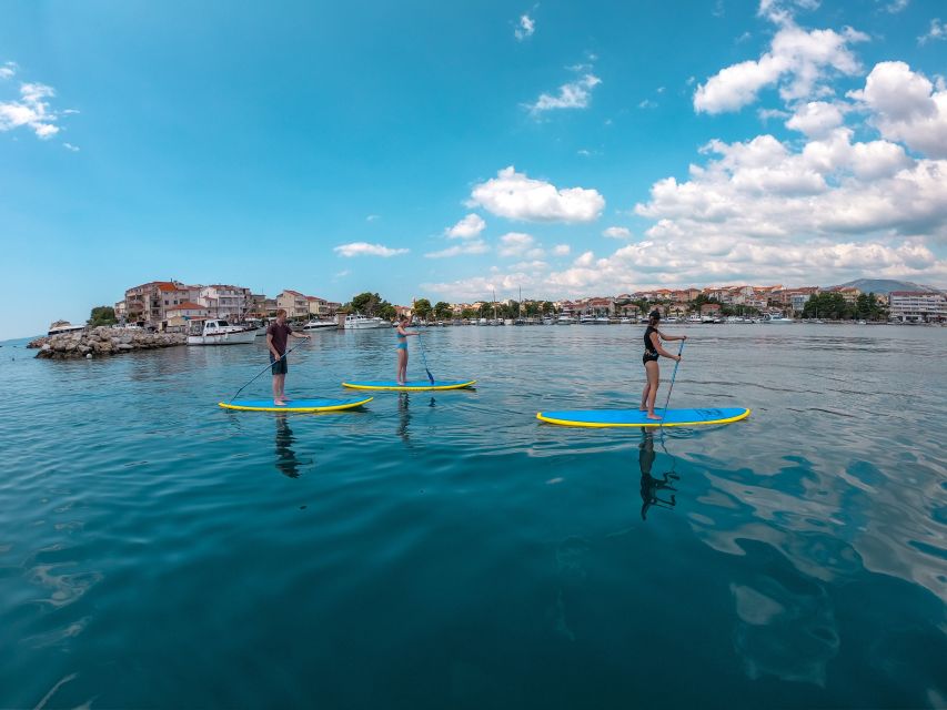 Split: Adriatic Sea and River Stand-Up Paddleboard Tour - Following the Žrnovnica River toward Mosor Mountain