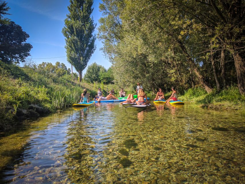 Split: Adriatic Sea and River Stand-Up Paddleboard Tour - Returning to the Adriatic along Stobreč’s white rocks