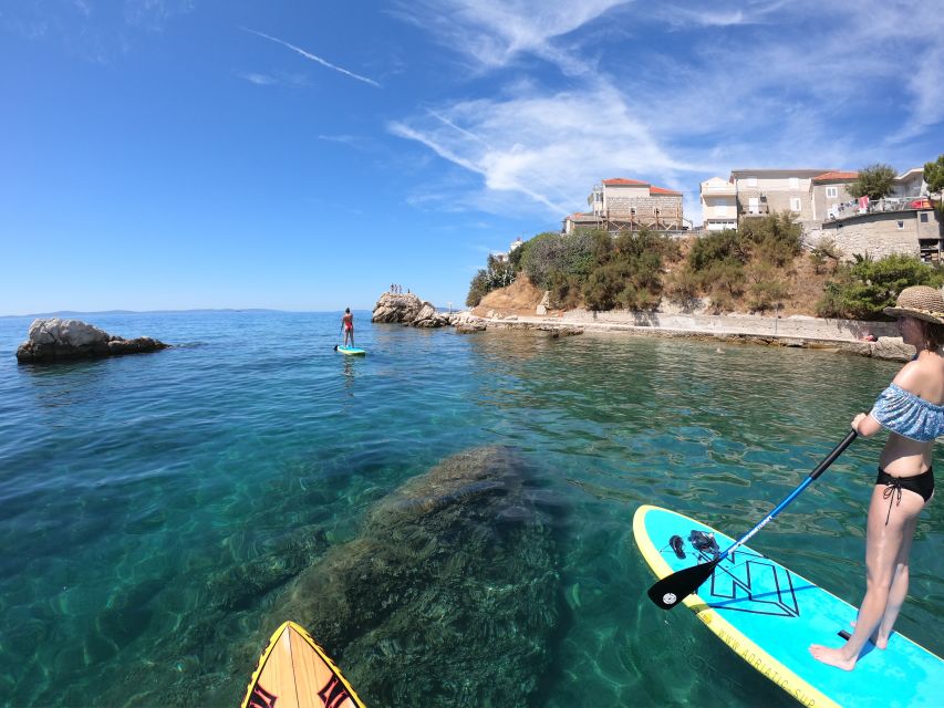 Split: Adriatic Sea and River Stand-Up Paddleboard Tour - A remote beach break before the paddle back