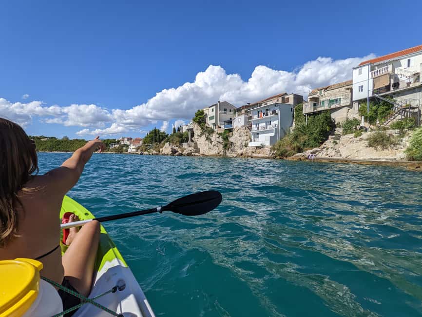Split: Guided Kayak Adventure Tour - The calm start on the Žrnovnica River