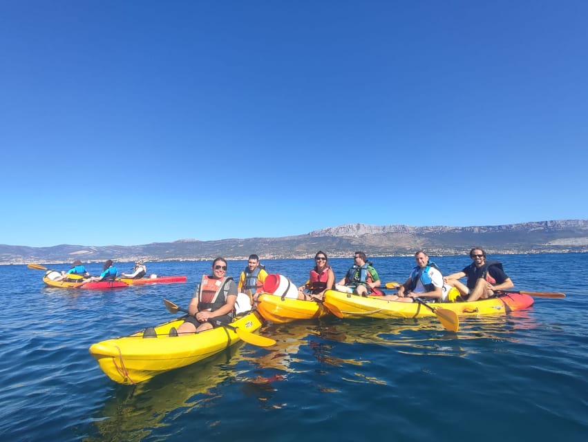 Split: Guided Sea Kayaking Tour with Snorkeling - The 20-minute stop and the return to Bene