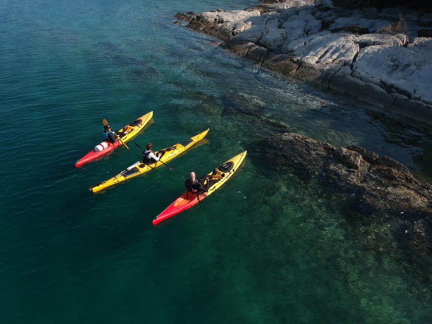 Split: Guided Sea Kayaking Tour with Snorkeling - Three hours along the Marjan coast