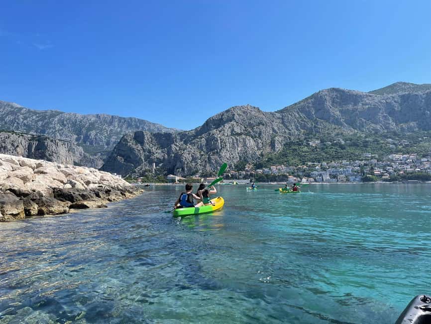Split/Omiš - Guided River & Sea Kayaking + Snorkeling Tour - Swimming and snorkeling near Omiš