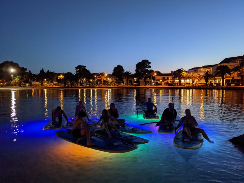 Split: Stand Up Paddleboard Night Glow Tour - The 90-minute paddle: sea first, river after dark